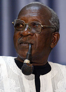 Senegalese writer and director Ousmane S